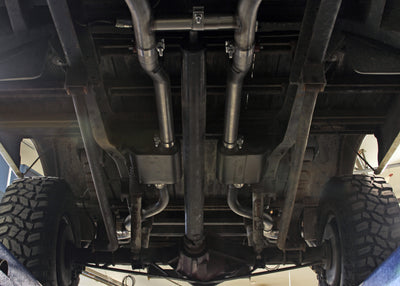 American Thunder Crossmember-Back Exhaust System<br>67-72 Chevy/GMC K10, K15/K1500, K20, K25/K2500