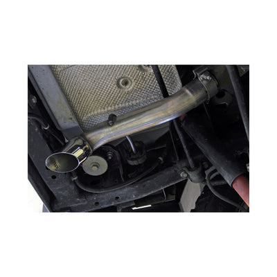 Flowmaster American Thunder Axle-Back Exhaust System<br>18 Jeep Wrangler JK, 07-17 Jeep Wrangler