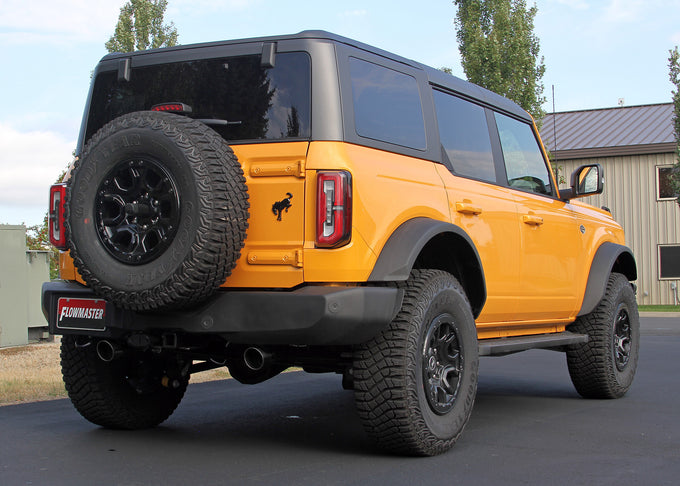 Flowmaster Outlaw Cat-Back Exhaust System<br>21-26 Ford Bronco