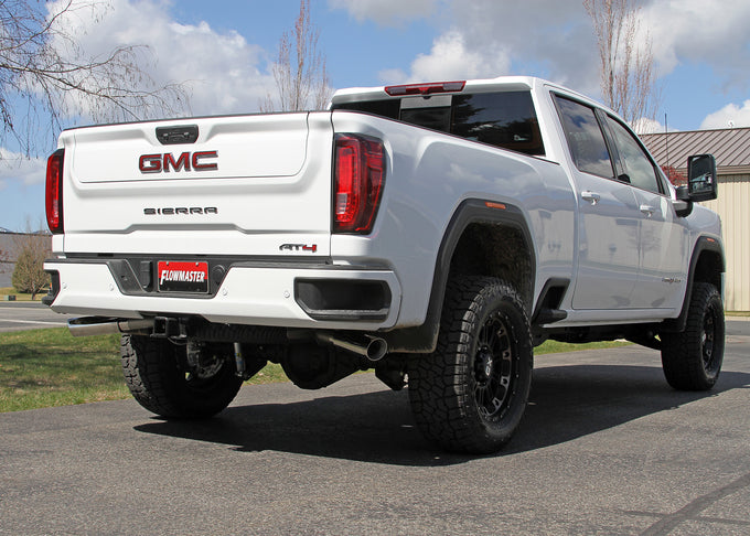 Flowmaster Outlaw Cat-Back Exhaust System<br>20-26 GM Silverado/Sierra 2500HD/3500HD