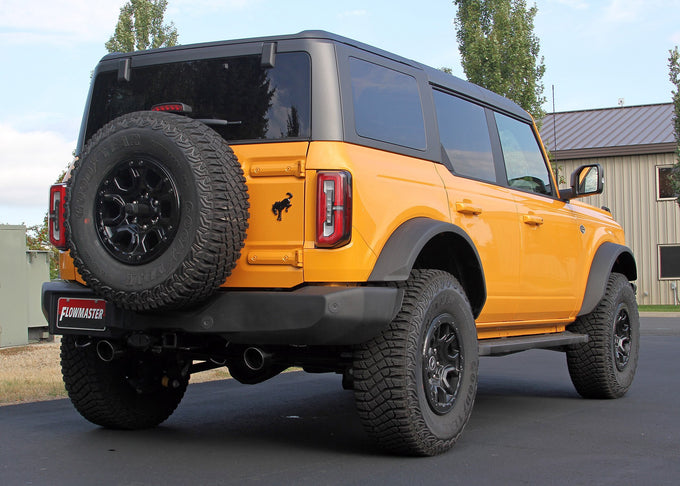 Flowmaster Outlaw Axle-Back Exhaust System<br>21-26 Ford Bronco