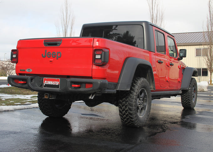 Flowmaster American Thunder Cat-Back Exhaust System<br>21-23 Jeep Gladiator