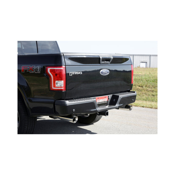 Flowmaster Force II Cat-Back Exhaust System<br>15-20 Ford F-150