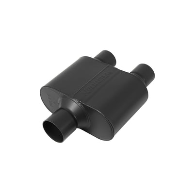 Flowmaster Super 10 Series Chambered Muffler<br>2.50 Center In / 2.25 Dual Out