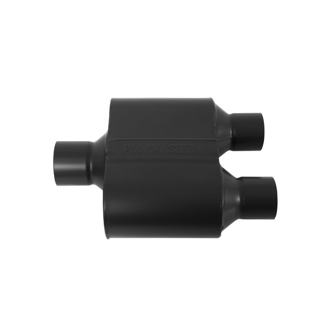 Flowmaster Super 10 Series Chambered Muffler<br>2.50 Center In / 2.25 Dual Out