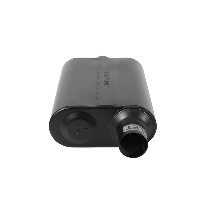 Flowmaster 40 Series Delta Flow Chambered Muffler<br>2.50 Offset In / 2.50 Center Out