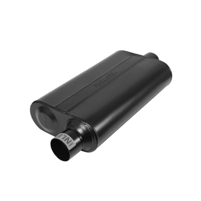 Flowmaster 50 Series Delta Flow Chambered Muffler<br>2.50 Offset In / 2.50 Center Out
