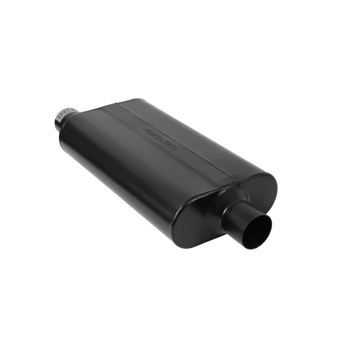 Flowmaster 50 Series Delta Flow Chambered Muffler<br>2.50 Offset In / 2.50 Center Out