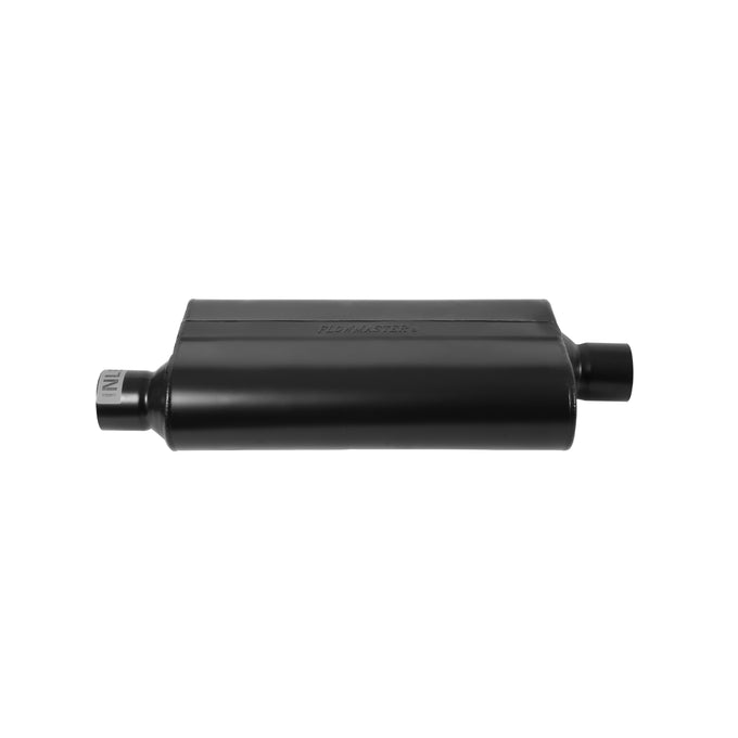 Flowmaster 50 Series Delta Flow Chambered Muffler<br>2.50 Offset In / 2.50 Center Out