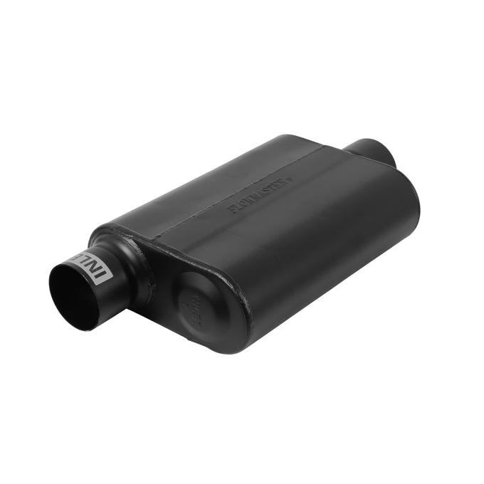 Flowmaster 40 Series Delta Flow Chambered Muffler<br>3.00 Offset In / 3.00 Center Out