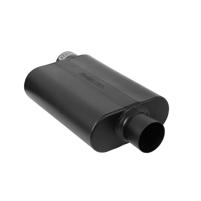 Flowmaster 40 Series Delta Flow Chambered Muffler<br>3.00 Offset In / 3.00 Center Out