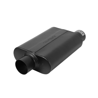 Flowmaster 40 Series Delta Flow Chambered Muffler<br>3.00 Offset In / 3.00 Center Out
