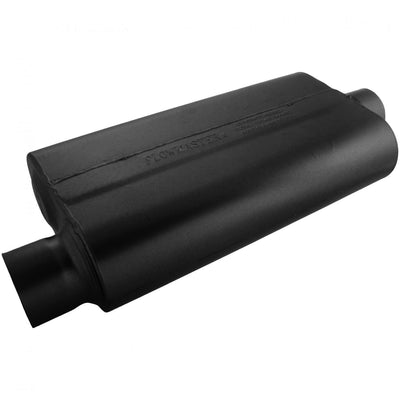 Flowmaster 50 Series Delta Flow Chambered Muffler<br>3.00 Offset In / 3.00 Center Out