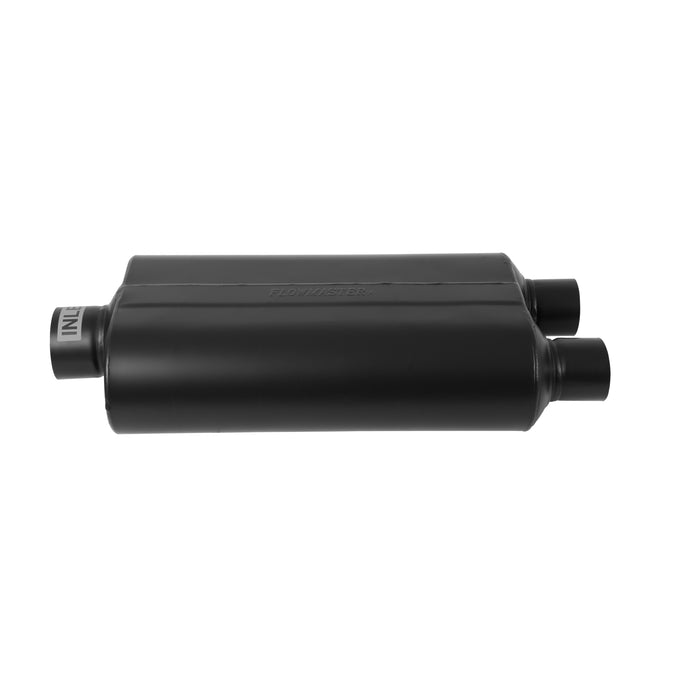 Flowmaster Super 50 Series Chambered Muffler<br>3.00 Center In / 2.50 Dual Out
