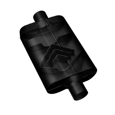 Flowmaster 40 Series Delta Flow Chambered Muffler<br>2.25 Center In / 2.25 Center Out