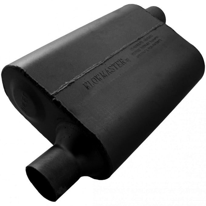 Flowmaster 40 Series Delta Flow Chambered Muffler<br>2.25 Offset In / 2.25 Offset Out