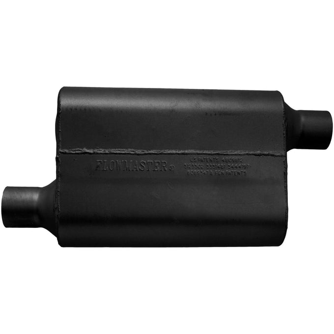 Flowmaster 40 Series Delta Flow Chambered Muffler<br>2.25 Offset In / 2.25 Offset Out