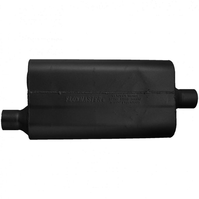 Flowmaster 50 Series Delta Flow Chambered Muffler<br>2.25 Offset In / 2.25 Center Out