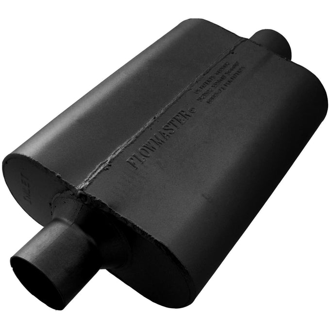 Flowmaster 40 Series Delta Flow Chambered Muffler<br>2.50 Center In / 2.50 Center Out