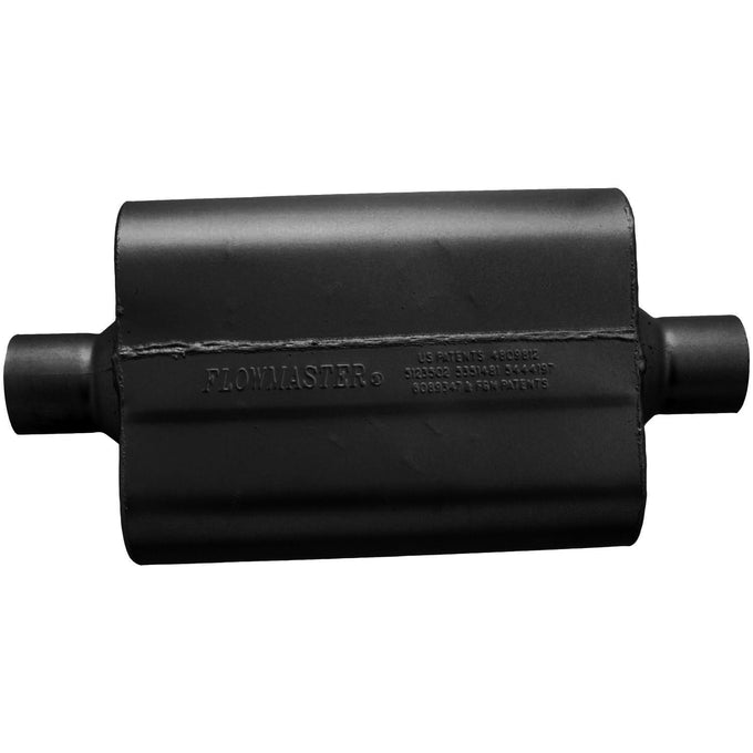 Flowmaster 40 Series Delta Flow Chambered Muffler<br>2.50 Center In / 2.50 Center Out