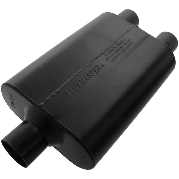 Flowmaster Super 44 Series Chambered Muffler<br>2.50 Center In / 2.25 Dual Out