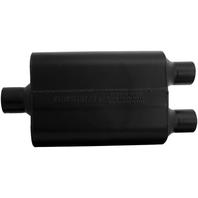 Flowmaster Super 44 Series Chambered Muffler<br>2.50 Center In / 2.25 Dual Out