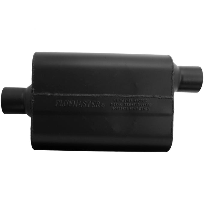 Flowmaster Super 44 Series Chambered Muffler<br>2.50 Center In / 2.50 Offset Out