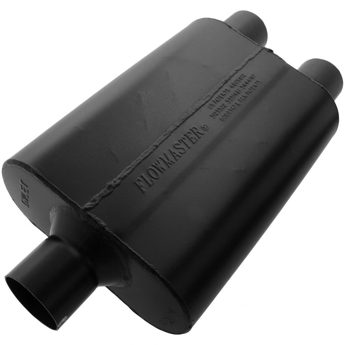 Flowmaster Super 44 Series Chambered Muffler<br>2.50 Center In / 2.50 Dual Out