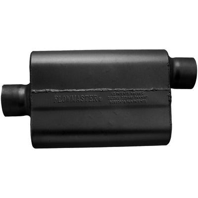 Flowmaster 40 Series Delta Flow Chambered Muffler<br>3.00 Center In / 3.00 Offset Out