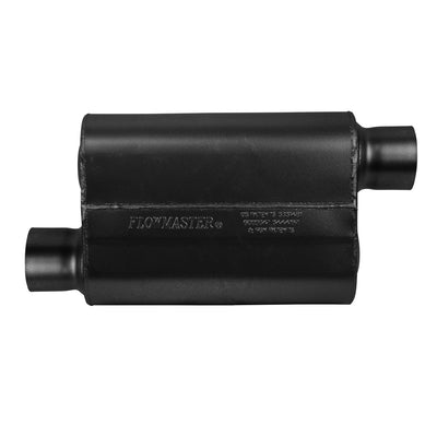 Flowmaster 40 Series Delta Flow Chambered Muffler<br>3.00 Offset In / 3.00 Offset Out