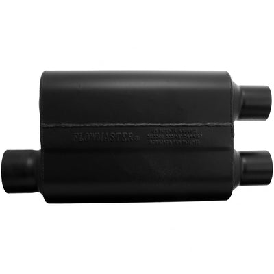 Flowmaster Super 44 Series Chambered Muffler<br>3.00 Offset In / 2.50 Dual Out