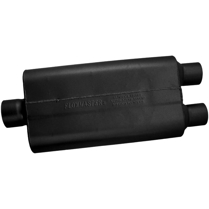 Flowmaster 50 Series Delta Flow Chambered Muffler<br>3.00 Center In / 2.50 Dual Out