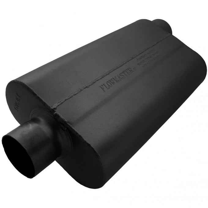 Flowmaster 50 Series Delta Flow Chambered Muffler<br>3.00 Center In / 3.00 Offset Out