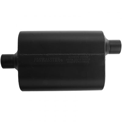 Flowmaster 60 Series Delta Flow Chambered Muffler<br>2.25 Center In / 2.25 Offset Out