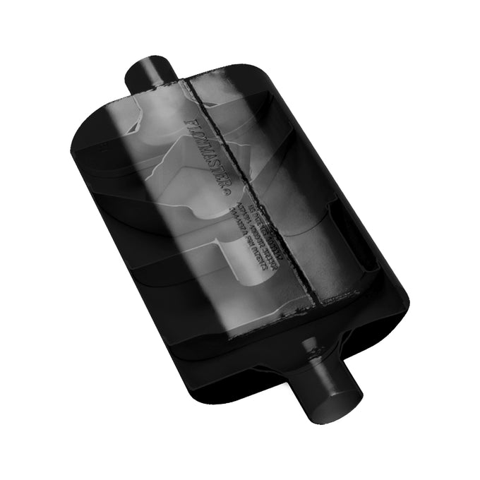 Flowmaster 60 Series Delta Flow Chambered Muffler<br>2.25 Center In / 2.25 Offset Out