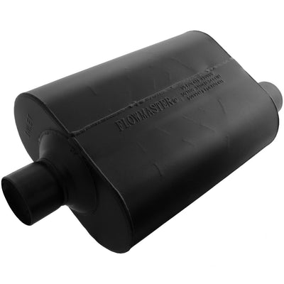 Flowmaster Super 40 Series Chambered Muffler<br>2.50 Center In / 2.50 Offset Out