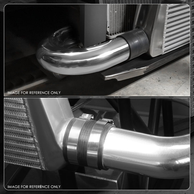 2.5 in. OD 180 Degree U-Bend Intercooler Pipe <br> Overall Length 23.65 in.