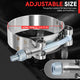 3 in.OD FMIC Piping Kit w/ Couplers & Clamps <br> Pipes are 23.65 in. Long Each