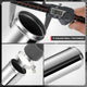 3 in. OD 23.65 in. L Straight Intercooler Piping <br> 9-Gauge Wall Thickness