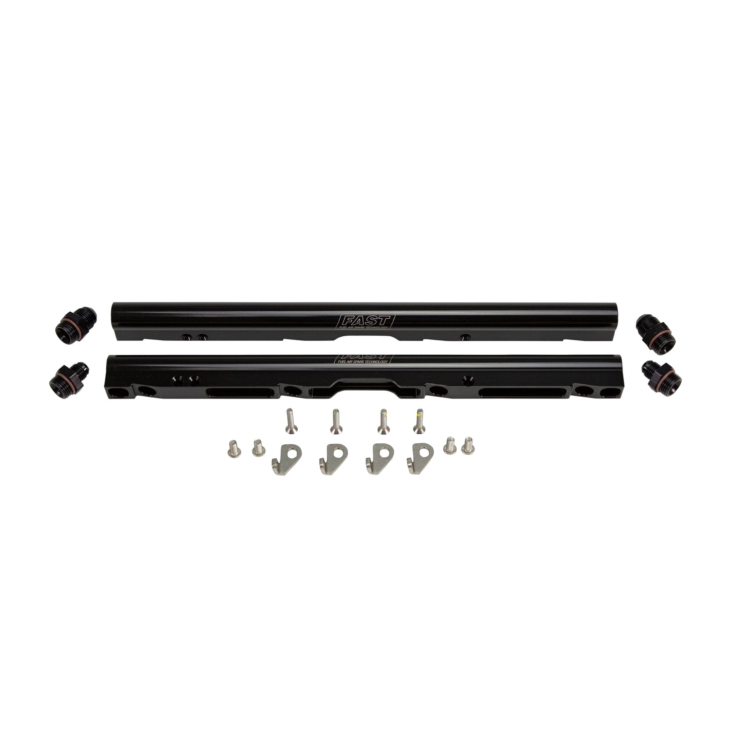 Black BilletRail Kit for LSXrt 102mm Intake Manifolds<br>Universal