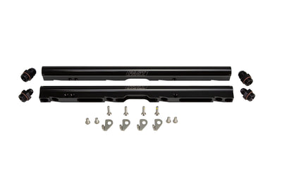 Black BilletRail Kit for LSXrt 102mm Intake Manifolds<br>Universal