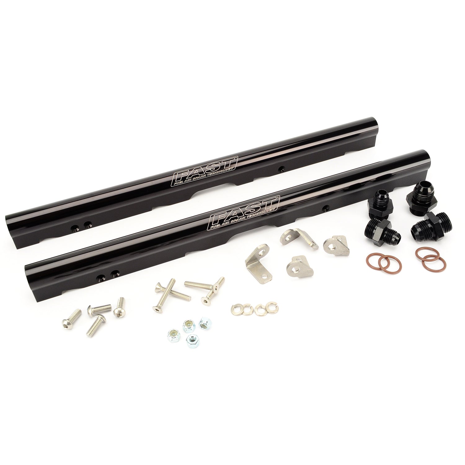 Black Billet Fuel Rail Kit for LS1 and LS6 LSXr<br>Universal