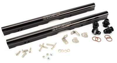 Black Billet Fuel Rail Kit for LS1 and LS6 LSXr<br>Universal