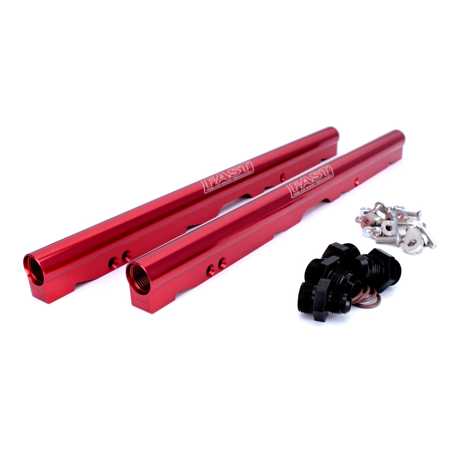 Red Billet Fuel Rail Kit for LS2 LSXr Intake Manifolds<br>Universal
