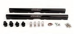 Black Billet Fuel Rail Kit for LS2 LSXr<br>Universal