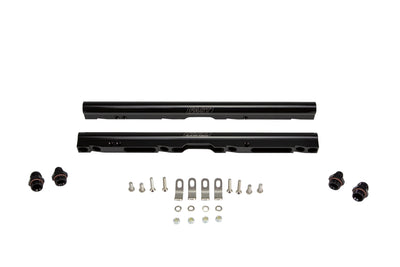 Black Billet Fuel Rail Kit Intake Manifolds<br>Universal