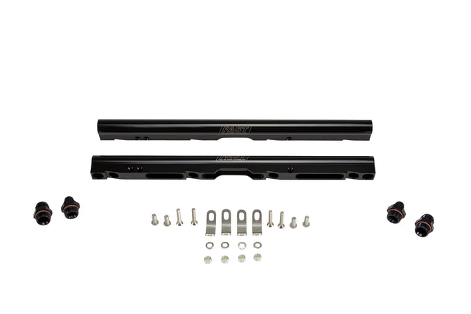 Black Billet Fuel Rail Kit Intake Manifolds<br>Universal