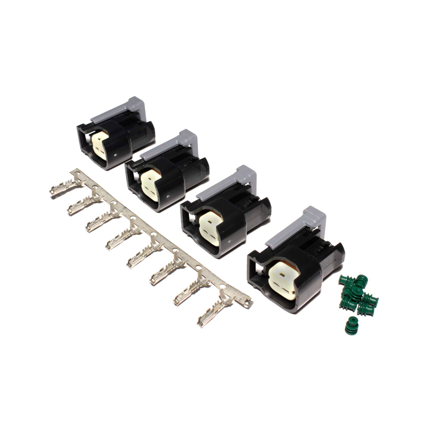 USCAR/EV6 Fuel Injector Connector - Set of 4<br>Universal