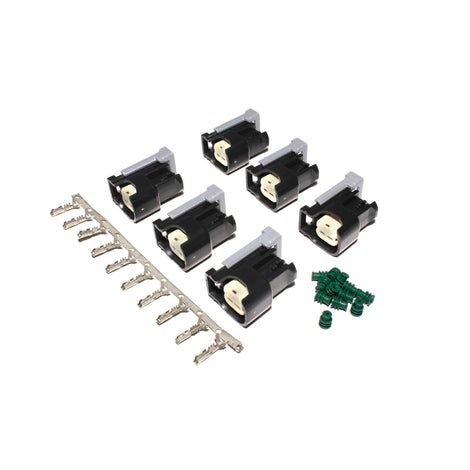 USCAR/EV6 Fuel Injector Connector - Set of 6<br>Universal