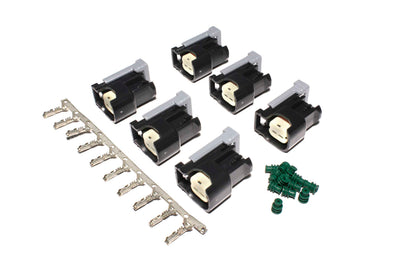 USCAR/EV6 Fuel Injector Connector - Set of 6<br>Universal